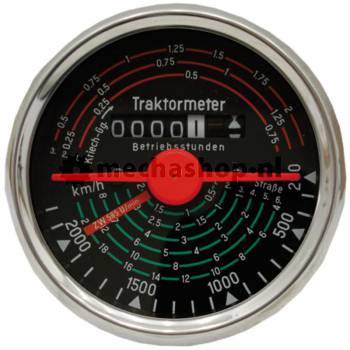 Tractormeter draairichting rechts 20 km/h - 15406797